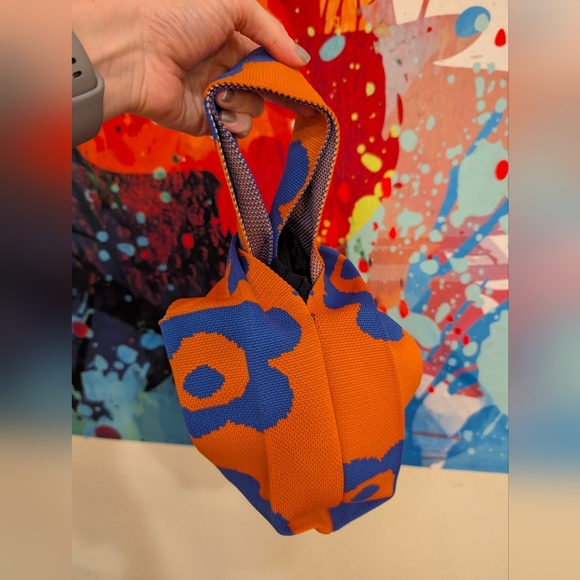 Small cloth purse / satchel / shopping bag / lunch bag - Picture 5 of 9